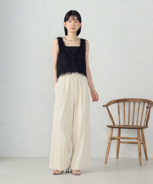 COMME CA ISM / コムサイズム その他パンツ | レーヨンナイロンヴィンテージ ドロストイージーパンツ | 詳細5