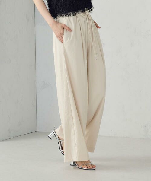 COMME CA ISM / コムサイズム その他パンツ | レーヨンナイロンヴィンテージ ドロストイージーパンツ | 詳細7