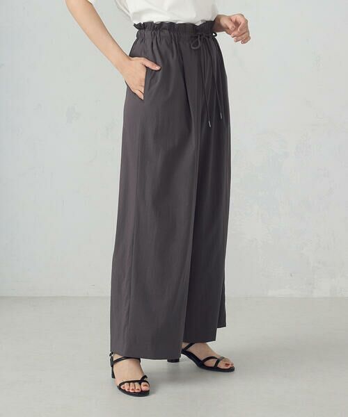 COMME CA ISM / コムサイズム その他パンツ | レーヨンナイロンヴィンテージ ドロストイージーパンツ | 詳細17