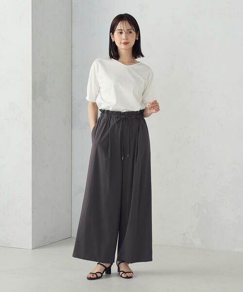 COMME CA ISM / コムサイズム その他パンツ | レーヨンナイロンヴィンテージ ドロストイージーパンツ | 詳細15