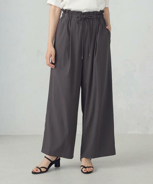 COMME CA ISM / コムサイズム その他パンツ | レーヨンナイロンヴィンテージ ドロストイージーパンツ | 詳細16