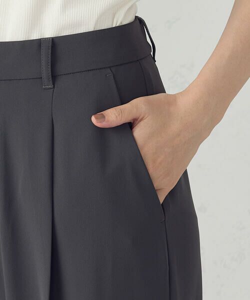 COMME CA ISM / コムサイズム その他パンツ | 【UVカット・接触冷感・吸水速乾】センタープレス入りタックワイドパンツ / セットアップ対応 | 詳細13