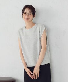 COMME CA ISM / コムサイズム ベスト | ラメ スウェット ベスト