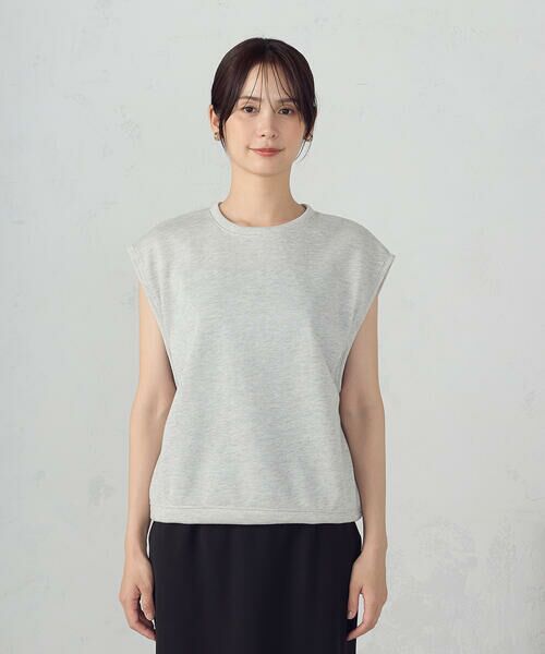 COMME CA ISM / コムサイズム ベスト | ラメ スウェット ベスト | 詳細6