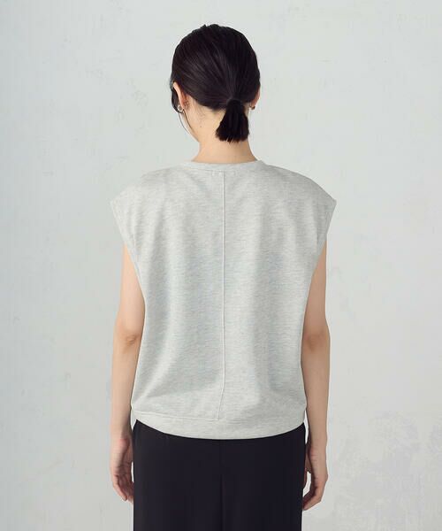COMME CA ISM / コムサイズム ベスト | ラメ スウェット ベスト | 詳細8