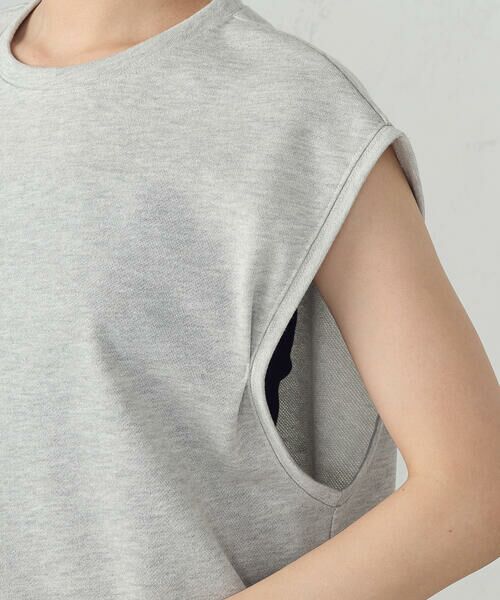 COMME CA ISM / コムサイズム ベスト | ラメ スウェット ベスト | 詳細10