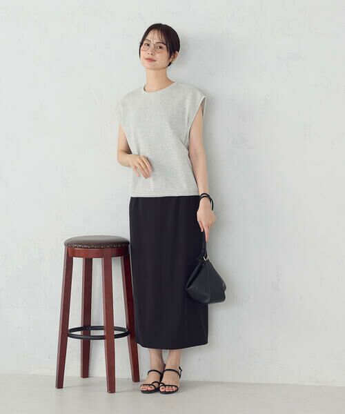 COMME CA ISM / コムサイズム ベスト | ラメ スウェット ベスト | 詳細3