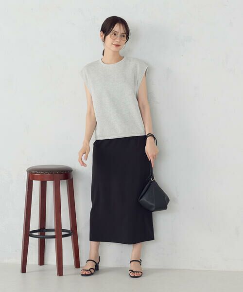 COMME CA ISM / コムサイズム ベスト | ラメ スウェット ベスト | 詳細4