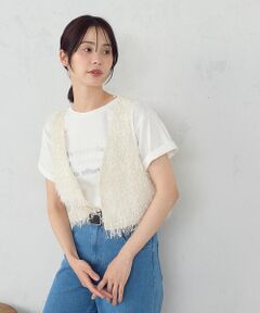 COMME CA ISM / コムサイズム ベスト | フリンジベスト