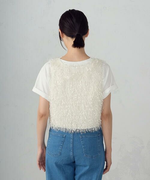 COMME CA ISM / コムサイズム ベスト | フリンジベスト | 詳細10