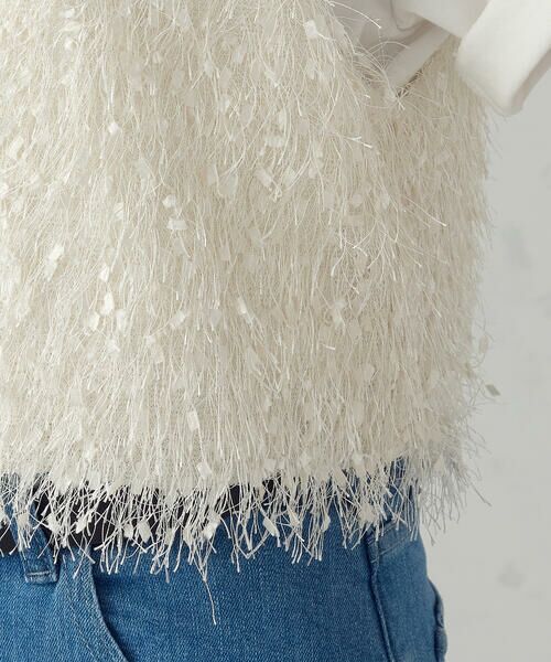 COMME CA ISM / コムサイズム ベスト | フリンジベスト | 詳細13