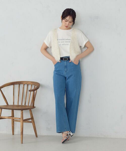 COMME CA ISM / コムサイズム ベスト | フリンジベスト | 詳細1