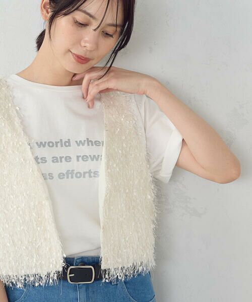 COMME CA ISM / コムサイズム ベスト | フリンジベスト | 詳細7