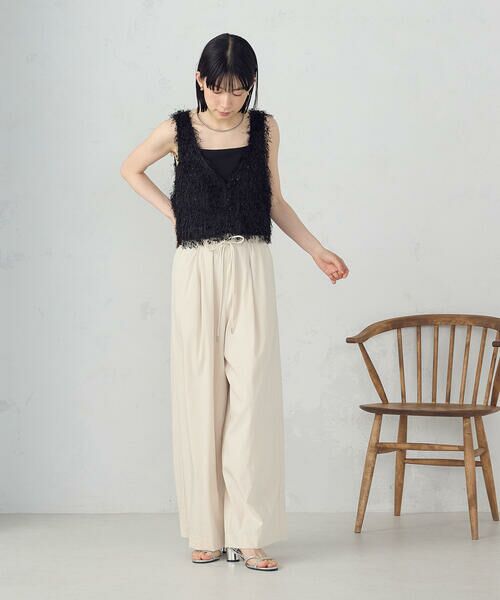 COMME CA ISM / コムサイズム ベスト | フリンジベスト | 詳細18