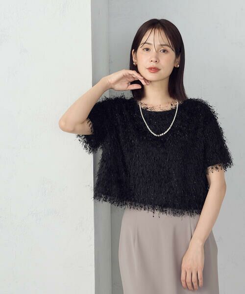 COMME CA ISM / コムサイズム カットソー | フリンジＴシャツ | 詳細14