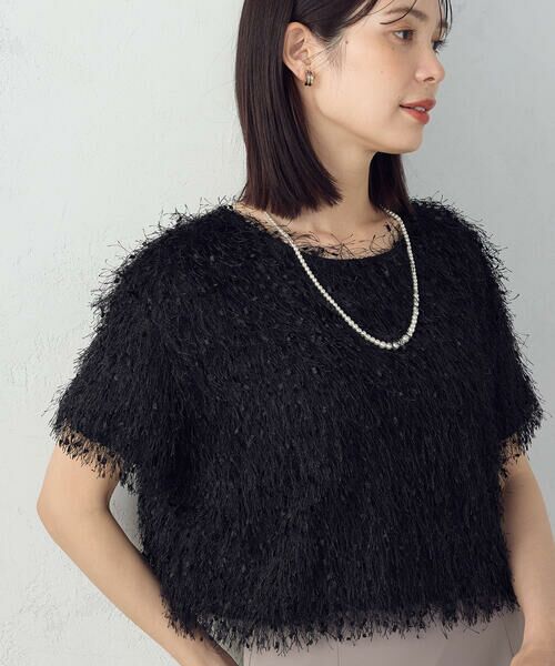 COMME CA ISM / コムサイズム カットソー | フリンジＴシャツ | 詳細16