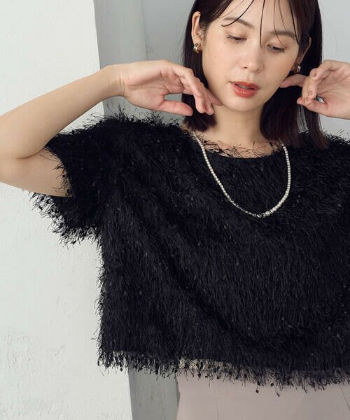COMME CA ISM / コムサイズム カットソー | フリンジＴシャツ | 詳細17