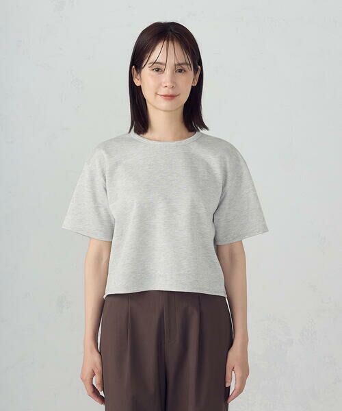 COMME CA ISM / コムサイズム カットソー | ラメ スウェット Ｔシャツ | 詳細7