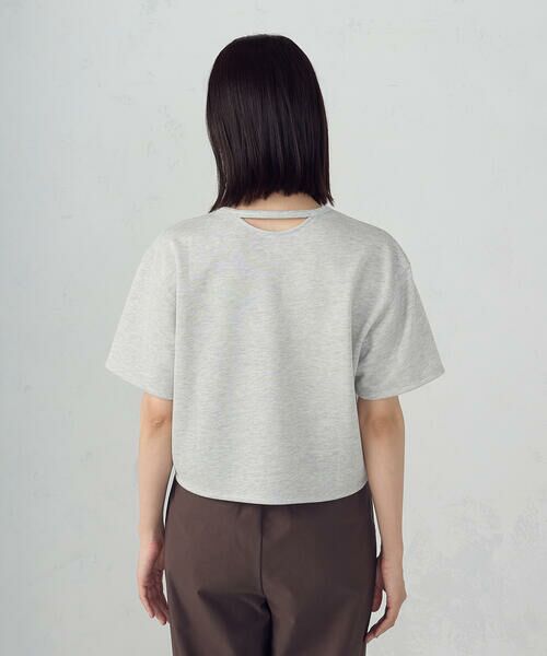 COMME CA ISM / コムサイズム カットソー | ラメ スウェット Ｔシャツ | 詳細9