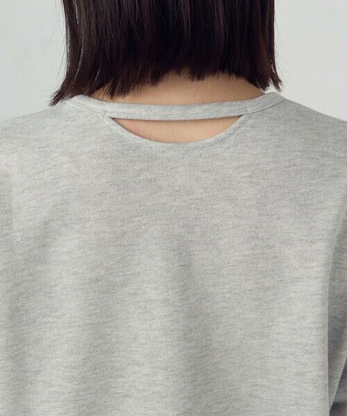COMME CA ISM / コムサイズム カットソー | ラメ スウェット Ｔシャツ | 詳細11