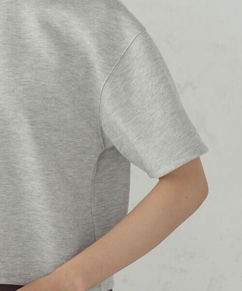 COMME CA ISM / コムサイズム カットソー | ラメ スウェット Ｔシャツ | 詳細12