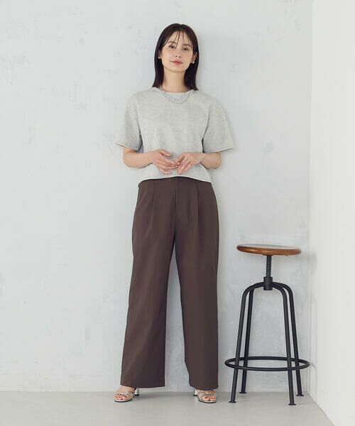 COMME CA ISM / コムサイズム カットソー | ラメ スウェット Ｔシャツ | 詳細2