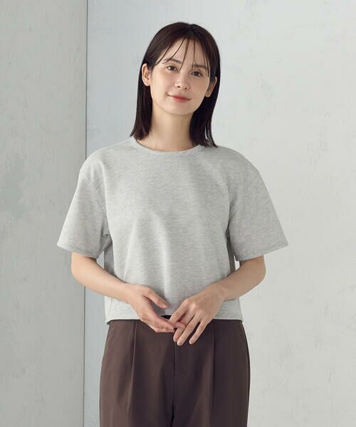 COMME CA ISM / コムサイズム カットソー | ラメ スウェット Ｔシャツ | 詳細4