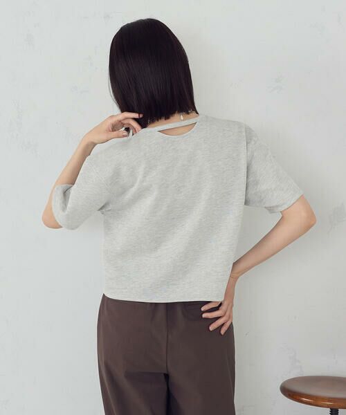 COMME CA ISM / コムサイズム カットソー | ラメ スウェット Ｔシャツ | 詳細6
