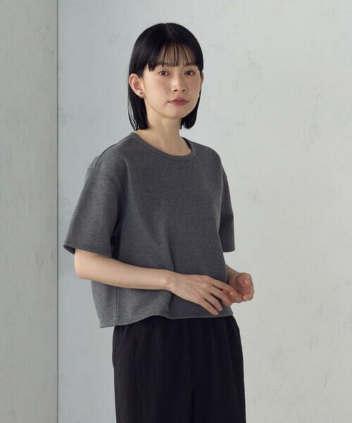 COMME CA ISM / コムサイズム カットソー | ラメ スウェット Ｔシャツ | 詳細18