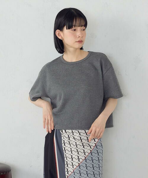 COMME CA ISM / コムサイズム カットソー | ラメ スウェット Ｔシャツ | 詳細19