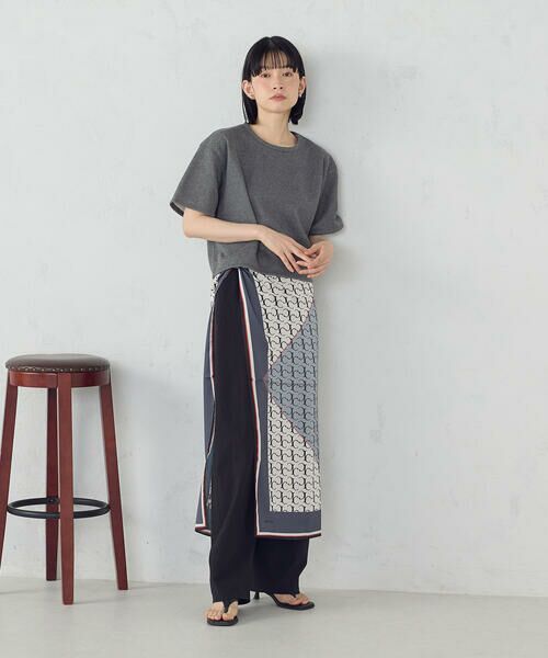 COMME CA ISM / コムサイズム カットソー | ラメ スウェット Ｔシャツ | 詳細15