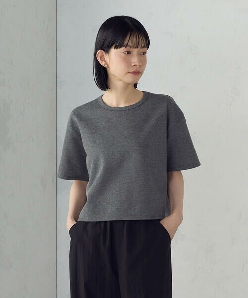 COMME CA ISM / コムサイズム カットソー | ラメ スウェット Ｔシャツ | 詳細17