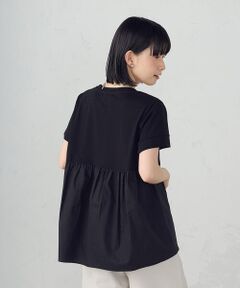 COMME CA ISM / コムサイズム カットソー | 切り替え　コンビカットソー