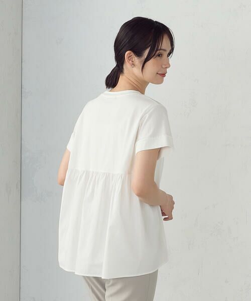 COMME CA ISM / コムサイズム カットソー | 切り替え コンビカットソー | 詳細2