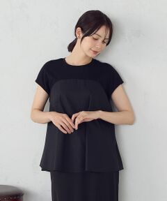 COMME CA ISM / コムサイズム カットソー | ビスチェ風 コンビカットソー