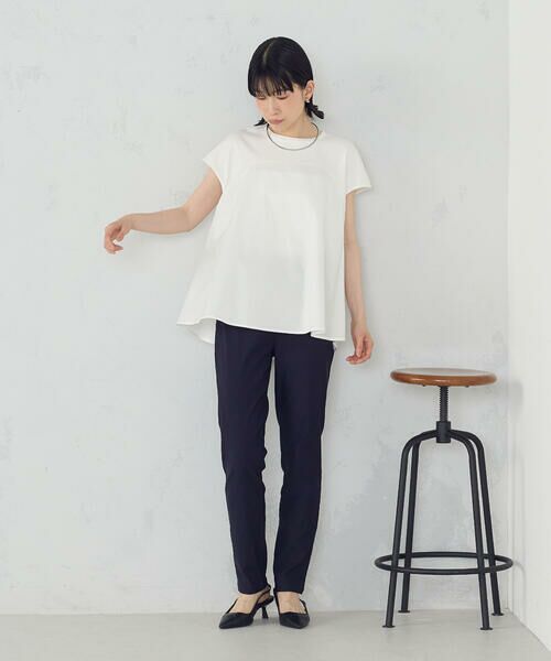 COMME CA ISM / コムサイズム カットソー | ビスチェ風 コンビカットソー | 詳細1