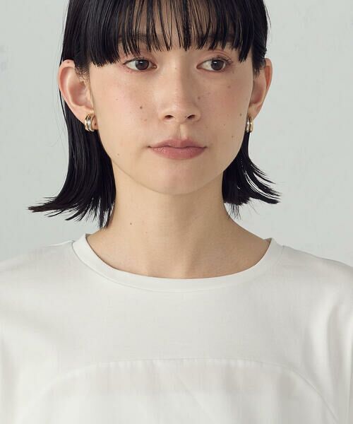 COMME CA ISM / コムサイズム カットソー | ビスチェ風 コンビカットソー | 詳細8