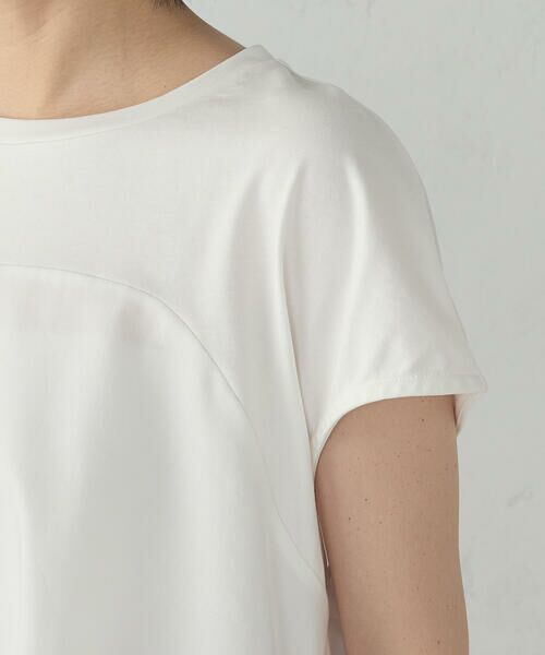 COMME CA ISM / コムサイズム カットソー | ビスチェ風 コンビカットソー | 詳細9