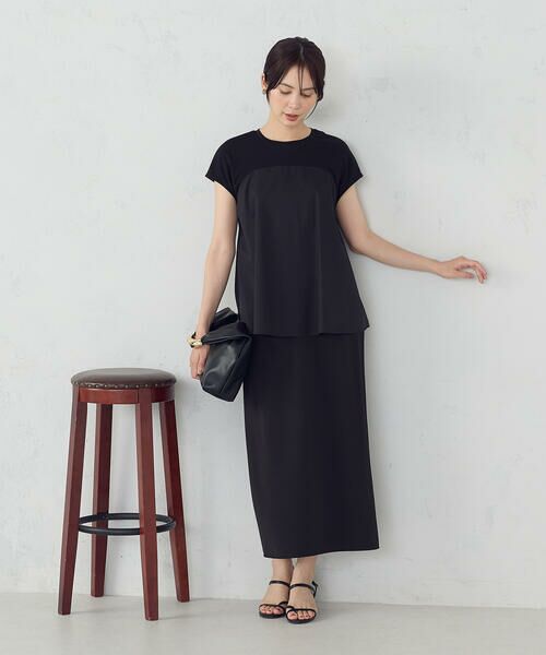 COMME CA ISM / コムサイズム カットソー | ビスチェ風 コンビカットソー | 詳細12