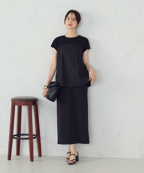 COMME CA ISM / コムサイズム カットソー | ビスチェ風 コンビカットソー | 詳細13