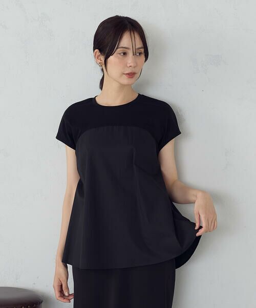 COMME CA ISM / コムサイズム カットソー | ビスチェ風 コンビカットソー | 詳細14