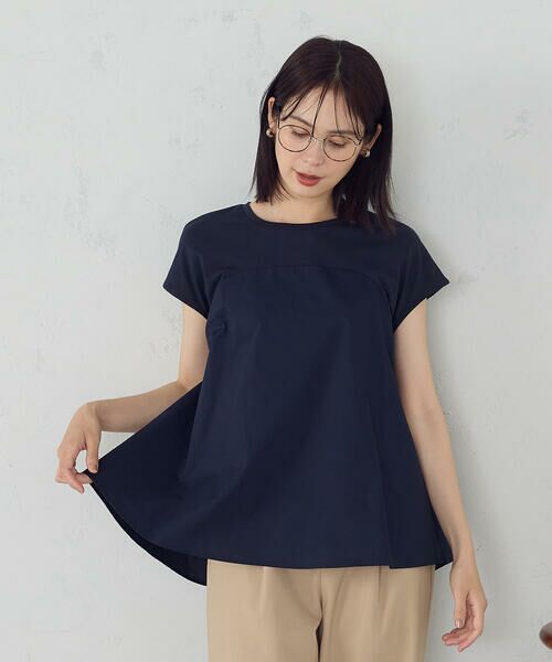 COMME CA ISM / コムサイズム カットソー | ビスチェ風 コンビカットソー | 詳細19