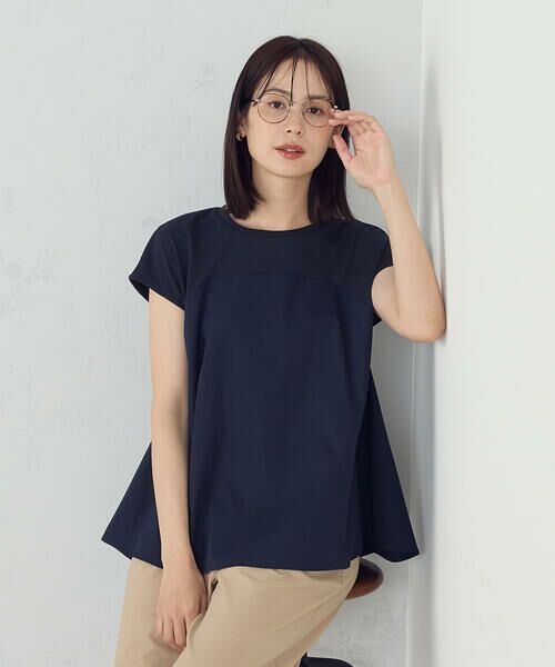 COMME CA ISM / コムサイズム カットソー | ビスチェ風 コンビカットソー | 詳細20