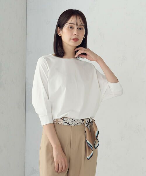 COMME CA ISM / コムサイズム カットソー | 【接触冷感】ドルマンTシャツ | 詳細2