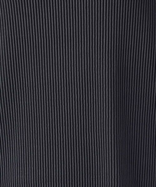 COMME CA ISM / コムサイズム カットソー | ジャカードプリーツ ベーシックＴシャツ / セットアップ対応 | 詳細11