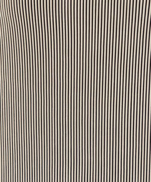 COMME CA ISM / コムサイズム カットソー | ジャカードプリーツ ベーシックＴシャツ / セットアップ対応 | 詳細23