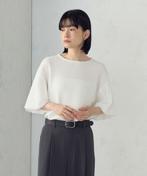 COMME CA ISM / コムサイズム カットソー | バルーンスリーブ カットソー | 詳細3
