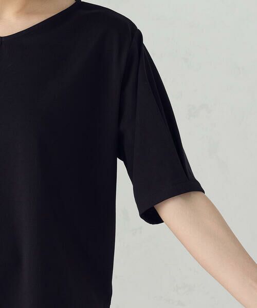 COMME CA ISM / コムサイズム カットソー | 【接触冷感】スリーブデザイン カットソー | 詳細15