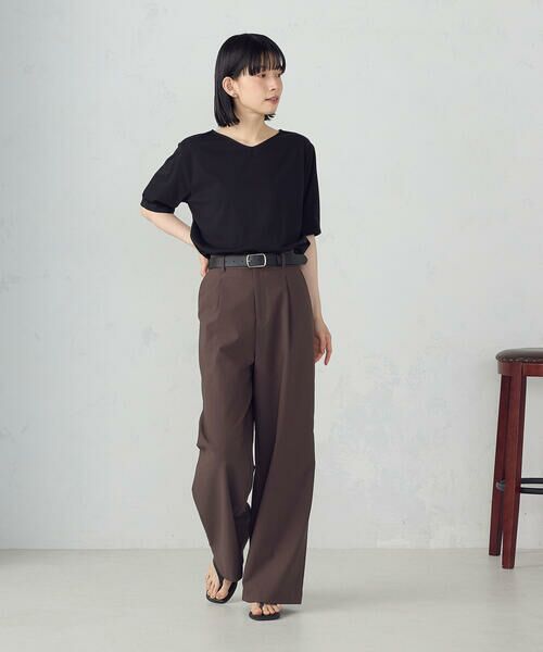 COMME CA ISM / コムサイズム カットソー | 【接触冷感】スリーブデザイン カットソー | 詳細5