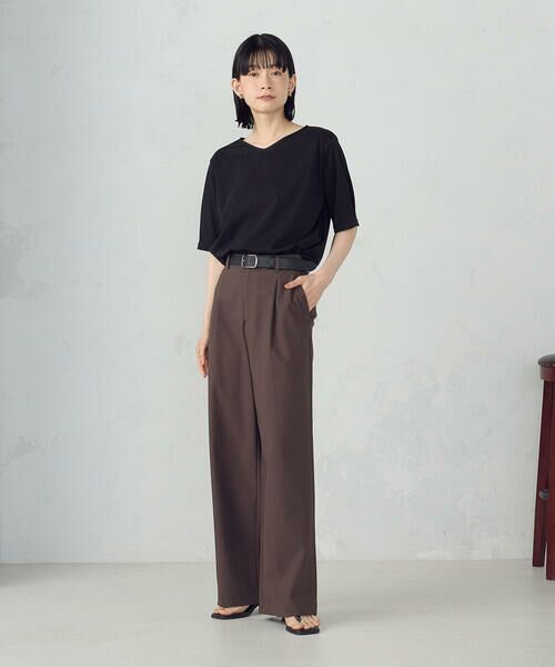 COMME CA ISM / コムサイズム カットソー | 【接触冷感】スリーブデザイン カットソー | 詳細6